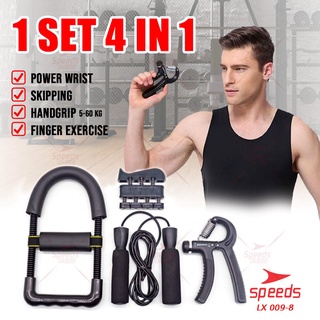 SPEEDS Hand Grip Handgrip 5-60 Kg Handgrip Set Fitness Untuk Memperkuat Tangan Original 009-8