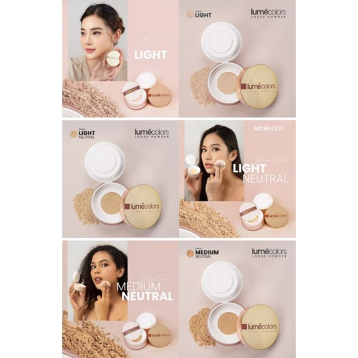 loose powder lumecolors