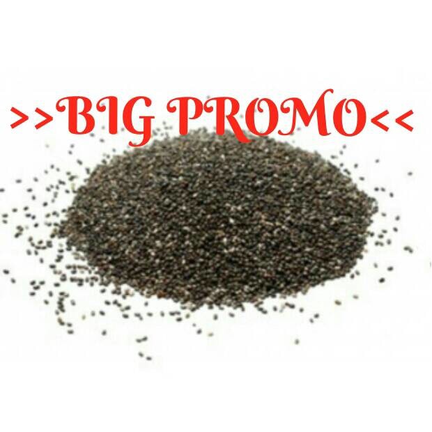 SALE chia seed 1kg sember omega 3 wajib bagi vegetarian Murah Diskon Berkualitas