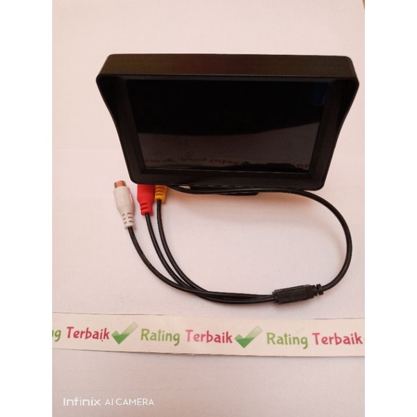 Layar Monitor Mini 4.3 inch untuk Mobil CCTV DVD MP5