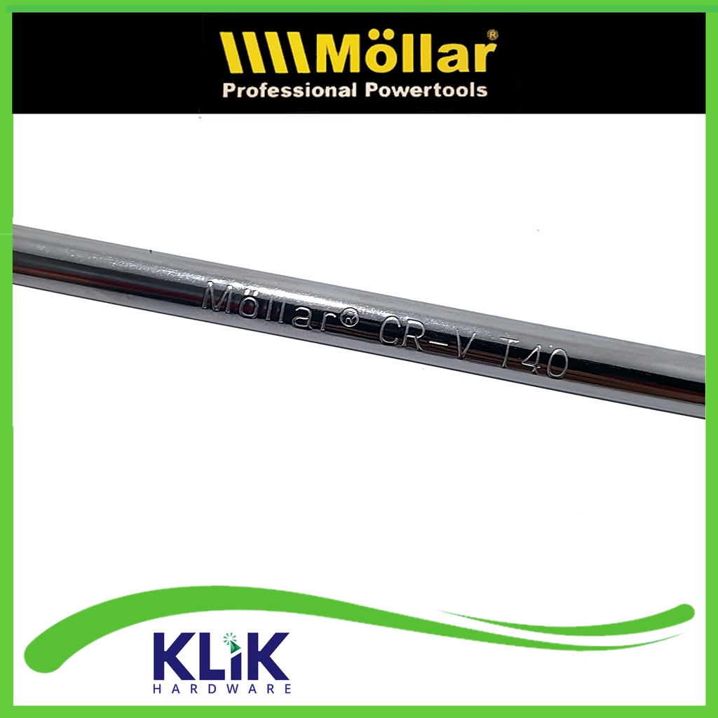 MOLLAR Kunci L Bintang T40 T50 Xtra Long Tamper Lubang Pembuka Kaliper Caliper Cakram Rem Honda Yamaha