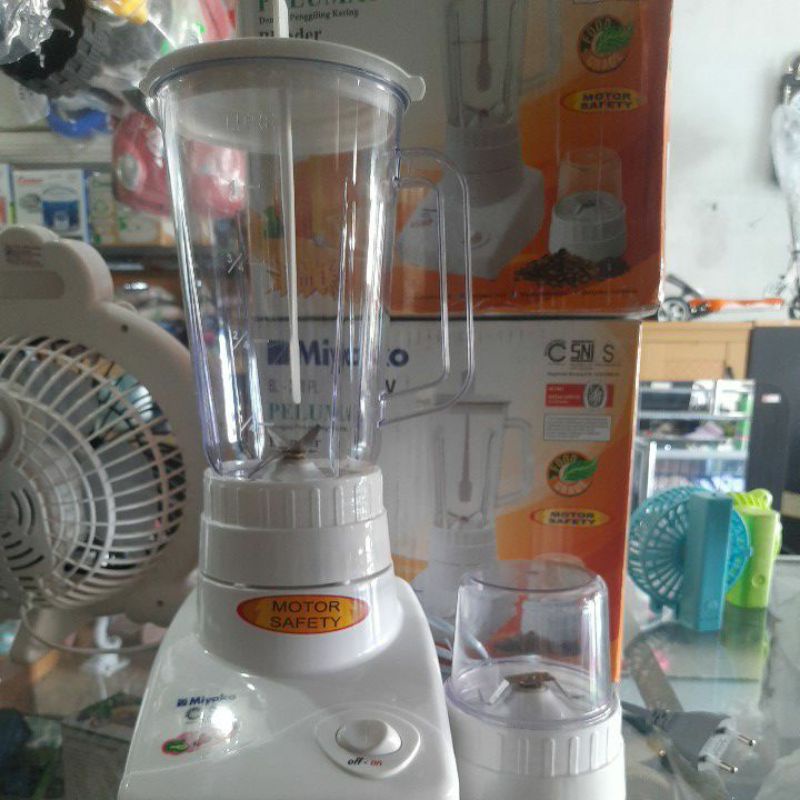 Blender Buah Penggiing Daging Penghalus Bumbu Blender Miyako BL 101 PL 2in1