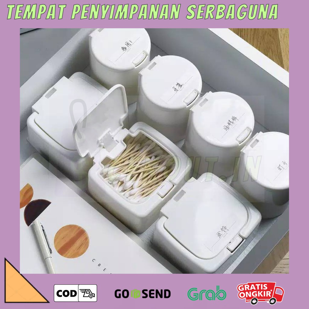 TEMPAT PENYIMPANAN SERBAGUNA/TEMPAT PENYIMPANAN MINI PORTABLE/ MINI BOX ORGANIZER