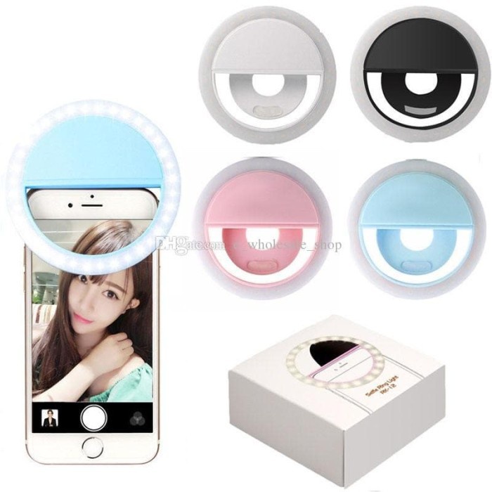 [M7] RING LIGTH SELFIE LED / SELFIE LAMP / LAMPU SELFIE / LAMPU RING SELFIE / LAMPU KAMERA