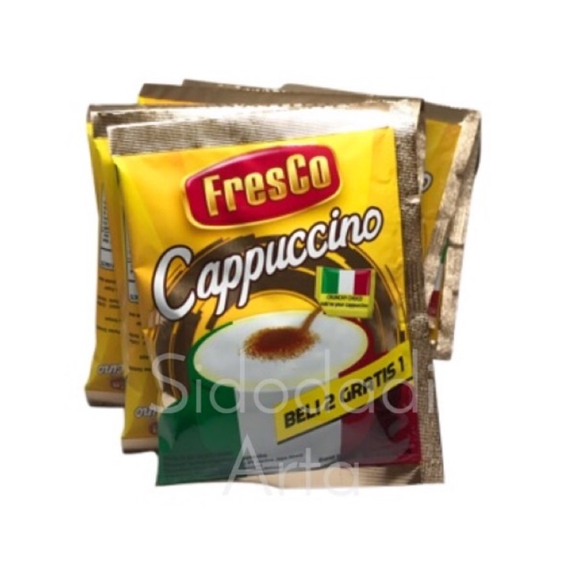 

Fresco Cappuccino With Crunchy Choco (15.pcs x 25gr)