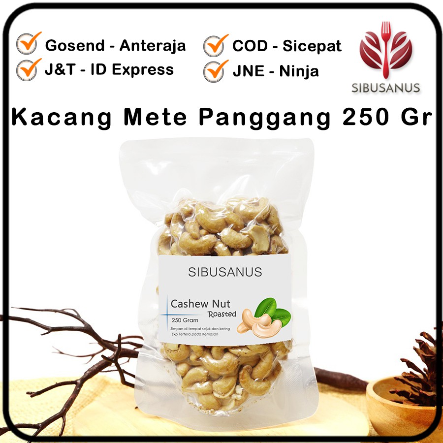 

Kacang Mede Panggang Cashew Nut Roasted Kacang Mete Matang 250gr