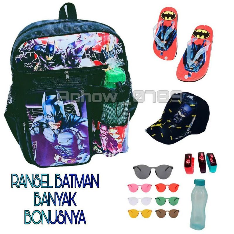 RANSEL ANAK BANYAK BONUS NYA TAS RANSEL ANAK LAKI LAKI RANSEL KARAKTER