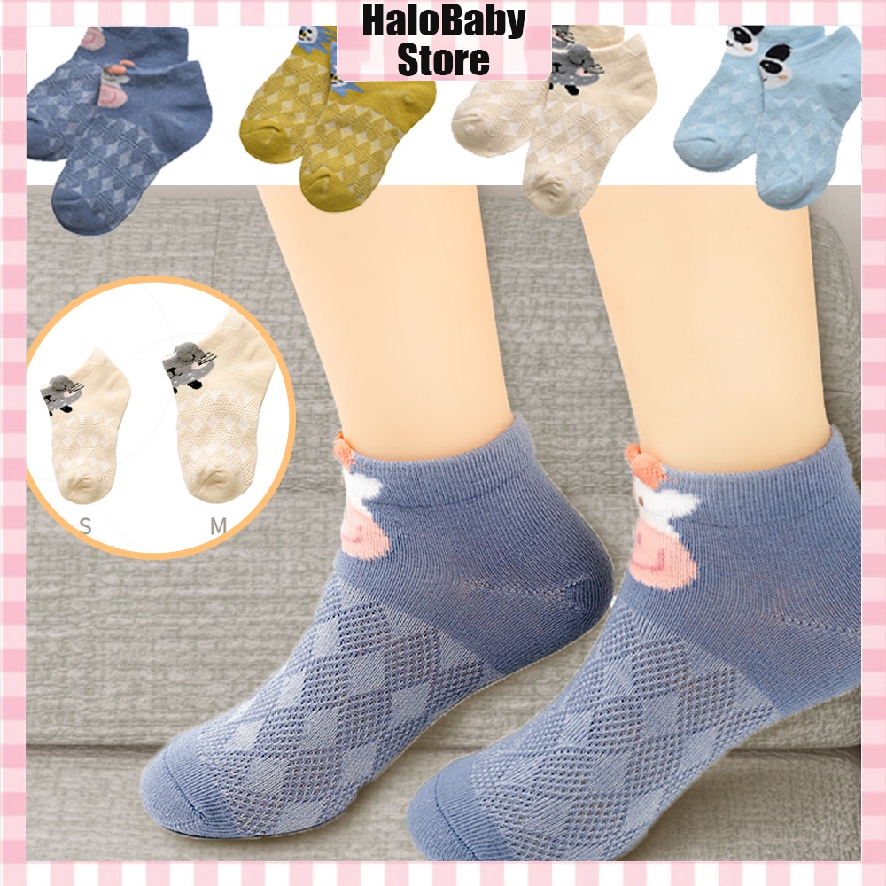 Halobaby Kaos Kaki Bayi Anti Slip / Socks Baby Kids / Baby Socks 0-3Tahun