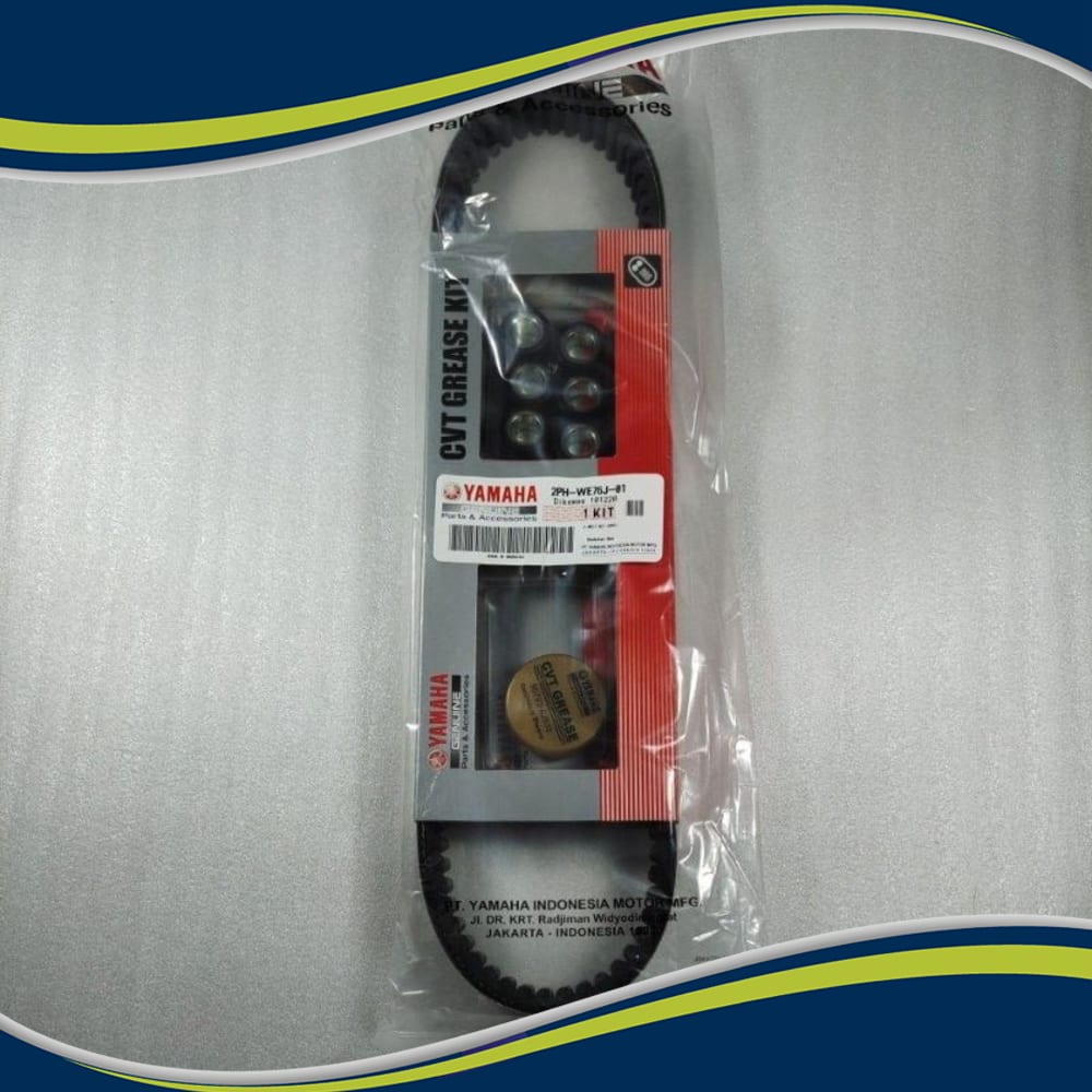 Van belt V-Belt SET Yamaha Mio M3 - Soul GT - Fino FI-Mio Z-S-X-Ride 125inject Original 2PH-WE76J-01