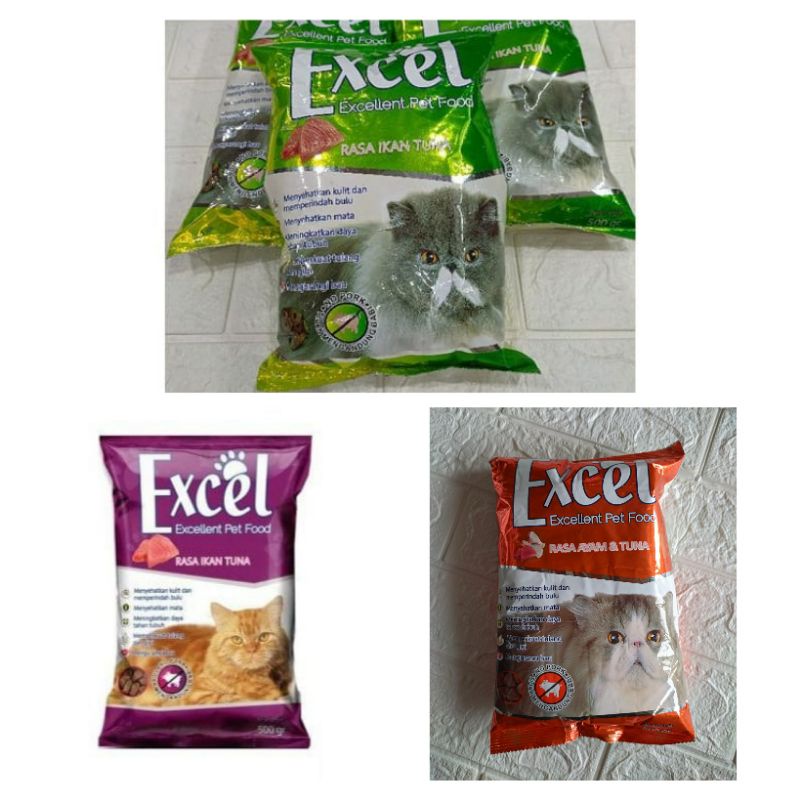 EXCEL Makanan Kucing Freshpack (500gr)