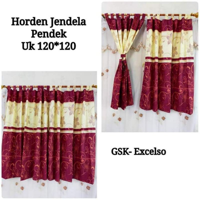 Gorden jendela murah 120x120