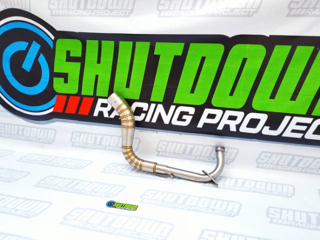 Pipa Leher Knalpot Racing Mio Sporty - Mio Soul - Fino Karbu-1