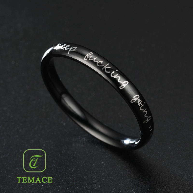 Cincin Couple Titanium ANTI KARAT SELAMANYA DA CT115 (SATUAN)