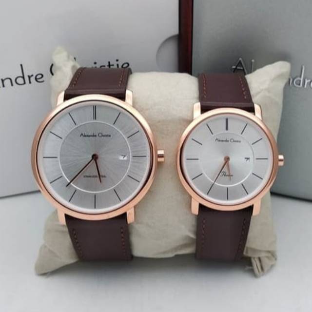 Jam tangan couple AC Alexandre christie 8589