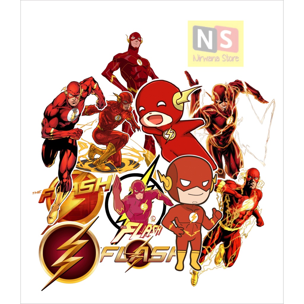

Stiker Flash Sticker Karakter Kartun Lucu