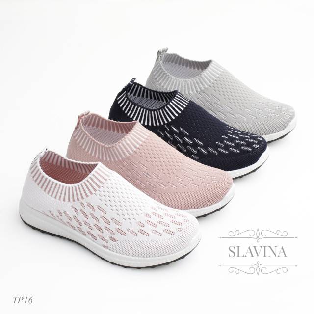 [ORIGINAL BRAND] Sepatu Slavina Sneaker FlyKnit TP16 sepatu wanita SEPATU SNEAKERS WANITA SEPATU IMP