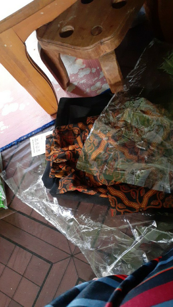 Kemeja Batik Anak / Hem Anak Pendek Laki Laki Motif Ulir 2-12 Tahun Baju Batik Anak Motif Modis