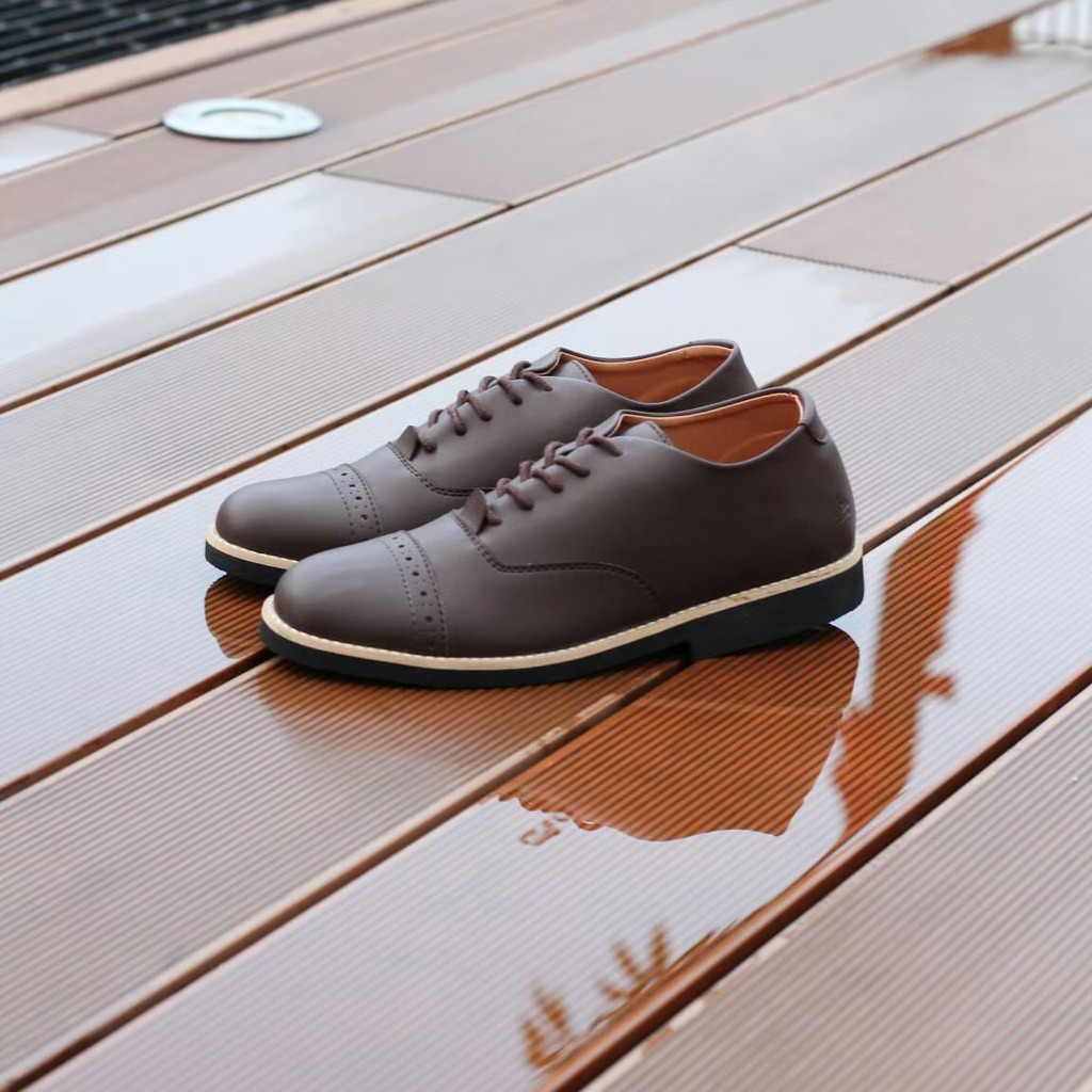 SEPATU FORMAL PRIA PANTOFEL OXFORD CASUAL PERKANTORAN KERJA KULIAH KANTOR KULIT ASLI PU ORIGINAL - SEPATU PANTOFEL FORMAL COWOK DEWASA - SEPATU FORMAL LALI LAKI KANTOR KERJA ORIGINAL KASUAL