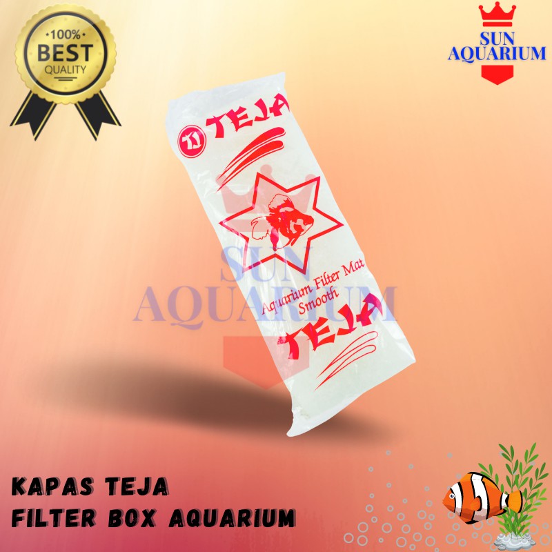 Kapas Dakron Filter Box Aquarium Busa Top Filter Aquarium