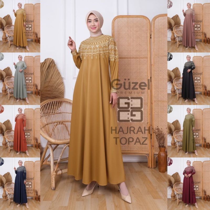 AYUNDA JAYA > FASHION MUSLIM // GAMIS MADINA HAJRAH TOPAZ // GAMIS BORDIR // GAMIS TUYOBO // GAMIS O