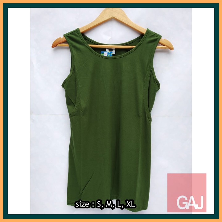 Baju Menyusui Nursing Wear Tanktop Menyusui Neo Hijau TNI - S preloved pakaian wanita dress tunik