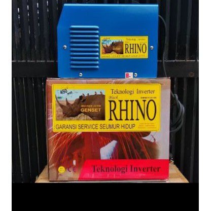 MESIN LAS 450 WATT RHINO BIRU 120A MESIN LAS RHINO TRAVO LAS RHINO LOW WATT