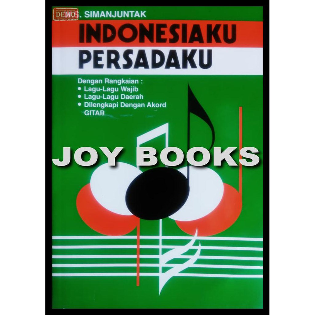 Best Seller Buku Not Angka Balok Lagu Daerah Lagu Nasional Indonesia Shopee Indonesia