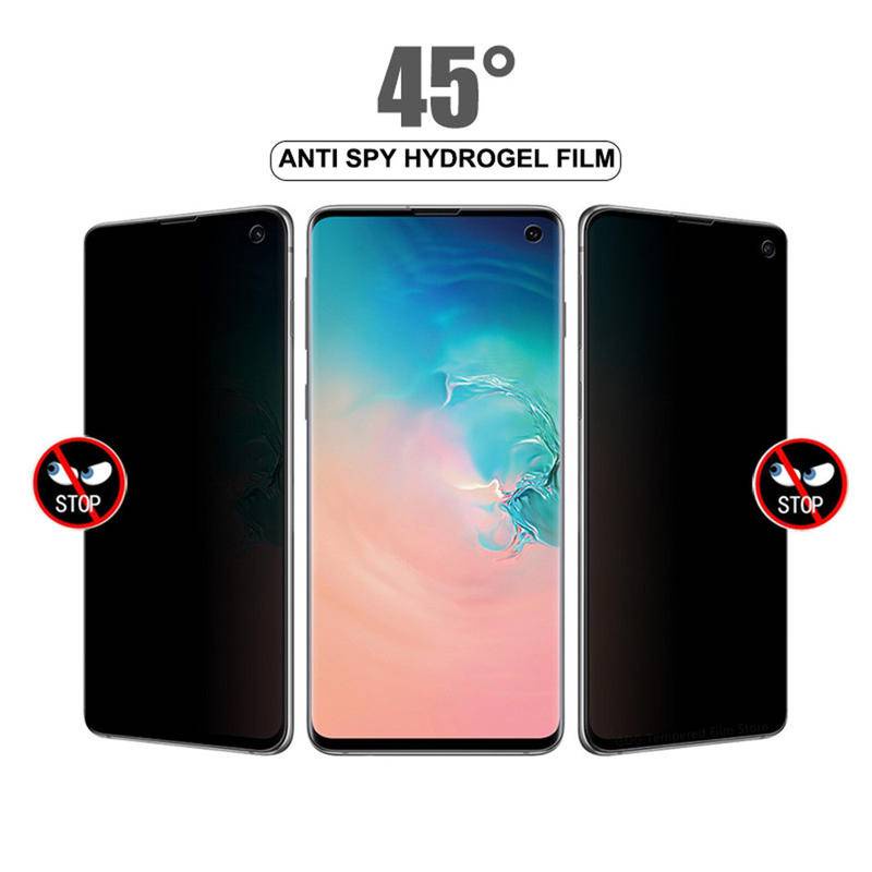 Pelindung Layar Hydrogel Anti Spy Untuk Xiaomi Mi 12 11 10 CC9 9 Pro 11 10 Lite Mi 12X 11 Ultra 10S CC9E 9S