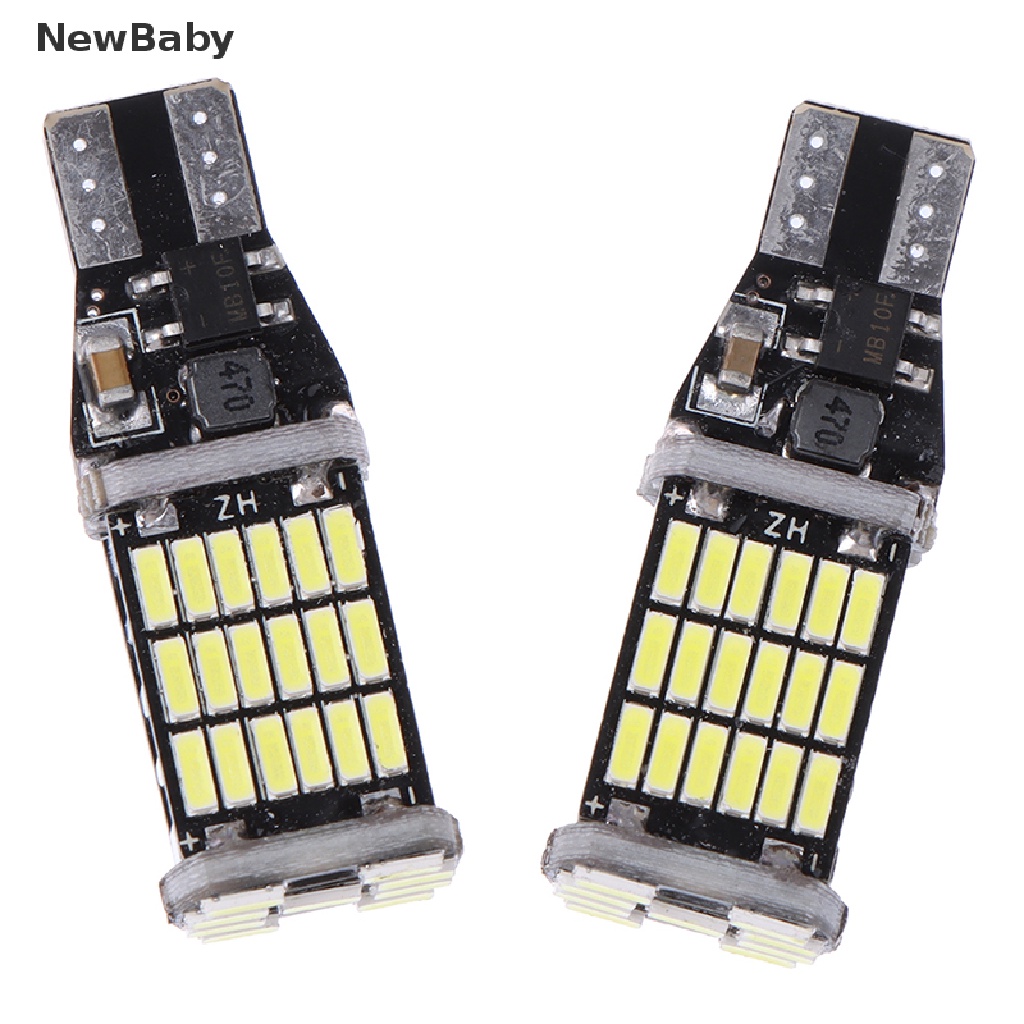 2pcs Lampu LED Canbus T16 T15 921 W16W Untuk Mundur Mobil