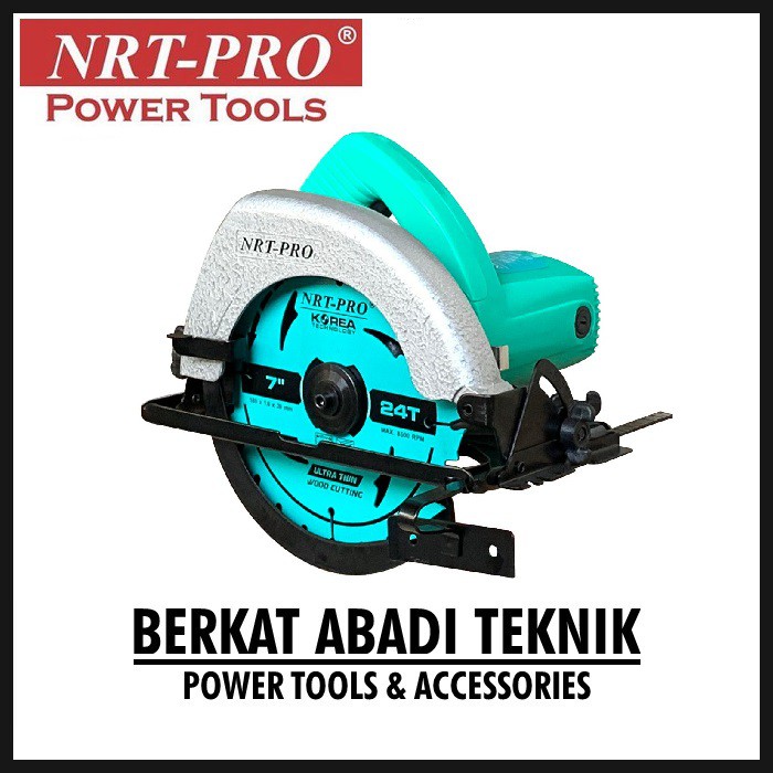 NRT PRO NORITA 2600HD Circular Saw 7 Inch Gergaji  Listrik  