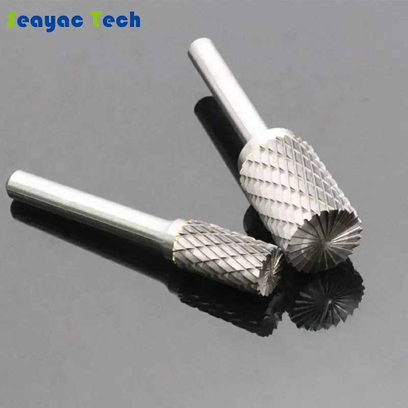 Mata Tuner Porting Besar Bor Ukir Baja Tungsten Rotary Burr File Shank 6mm