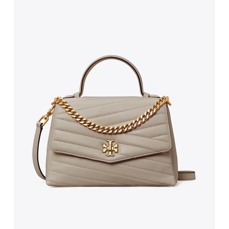 Jual [ORIGINAL 100] Tory Burch Kira Chevron TopHandle Satchel Gray