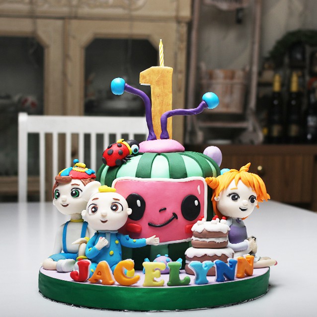 

Kue Ulang Tahun / COCOMELON Birthday Cake / 16 cm /MHN BACA KETERANGAN