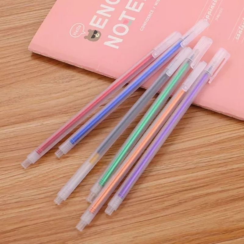

Pulpen Gel Warna-Warni Cantik Basic