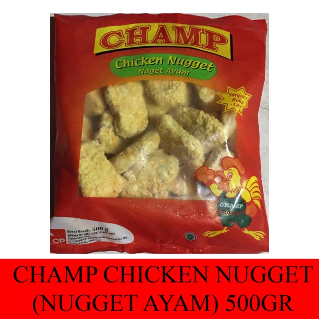 Chicken Nugget Champ 1kg / 500gr / 250gr