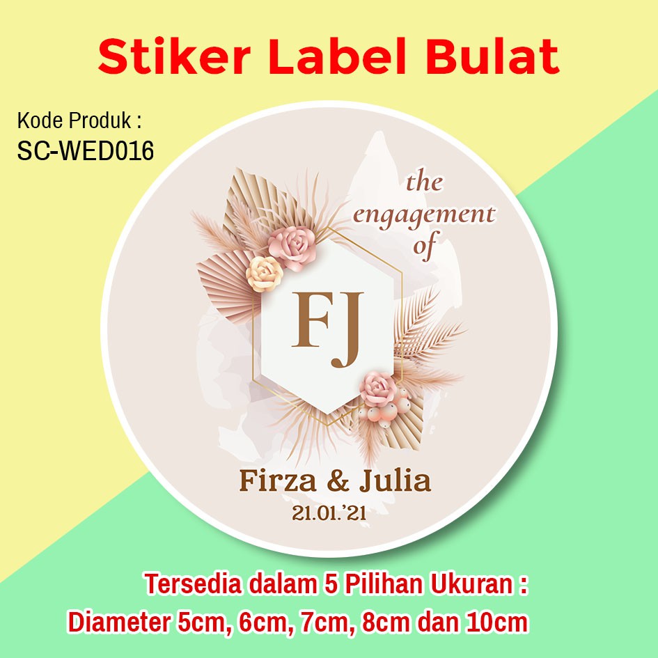 

STIKER LABEL PERNIKAHAN WEDDING ENGAGEMENT PERTUNANGAN STICKER NIKAHAN