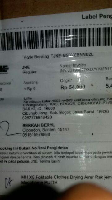 Jemuran Pakaian Lipat Gantungan Lipat  Megahome