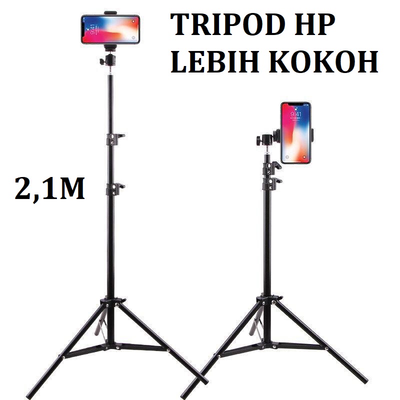 Tripod Handphone TRIPOD HP holder Kaki Stabilizer 2,1