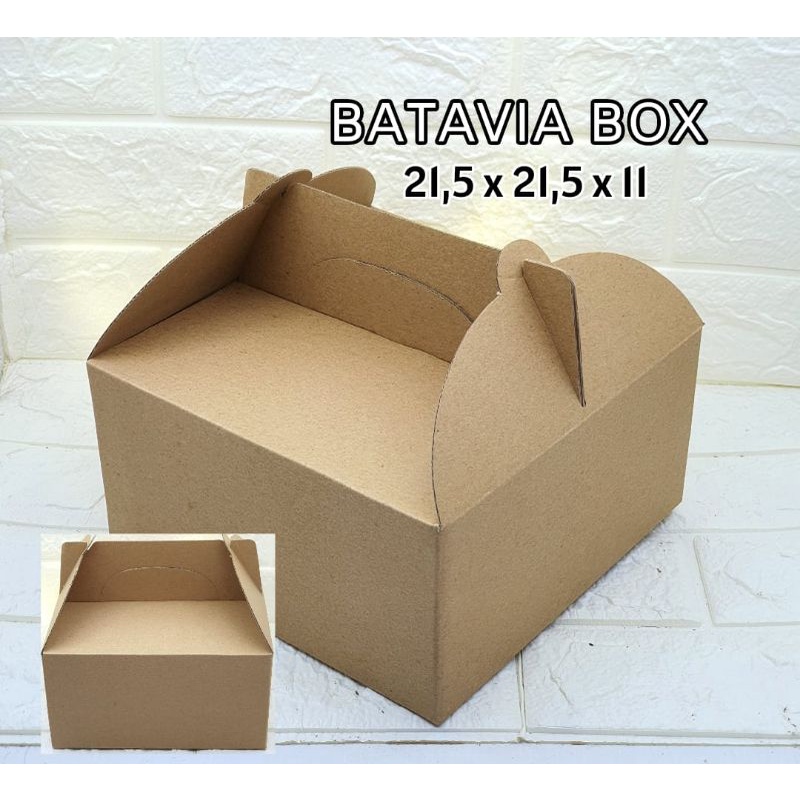 Box Delivery Takeaway gift uk 21,5x21,5x11