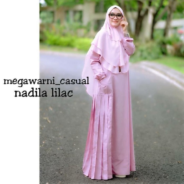 MEGAWARNI CASUAL SYARI NADILA SET
