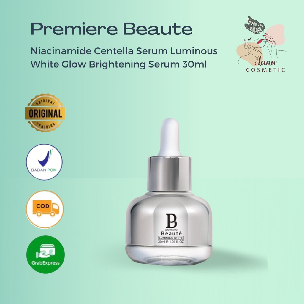 Premiere Beaute Niacinamide Centella Serum Luminous White Glow Brightening Serum 30ml