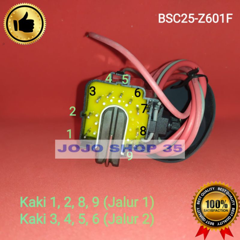 PLAYBACK TV BSC25-Z601F BSC25 Z601F FLYBACK BSC25 Z601 BSC-Z601 Z601F FLAYBACK KUALITAS OKE