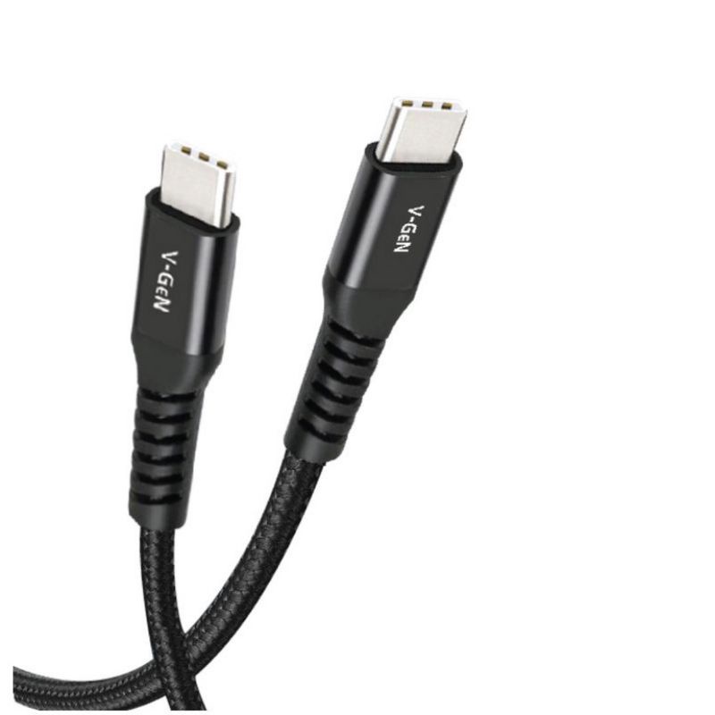 [Vgen.CT20] Kabel Data Type C To C A52/A53/A73/A70/A72/A80/S20/S21/S22/S23 Ultra Super Speed 3.1A By V-Gen