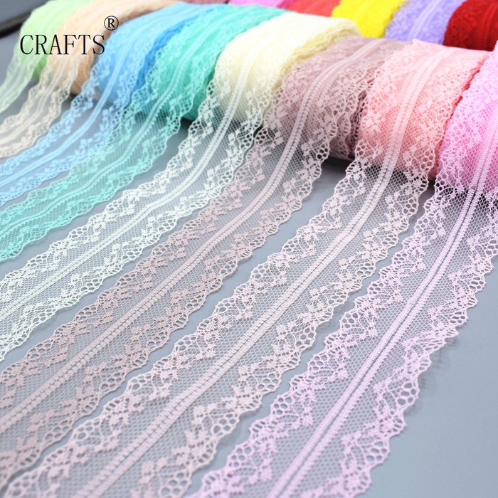 Lace Ribbon - Pita Renda Bordir Lebar 36mm (per meter)