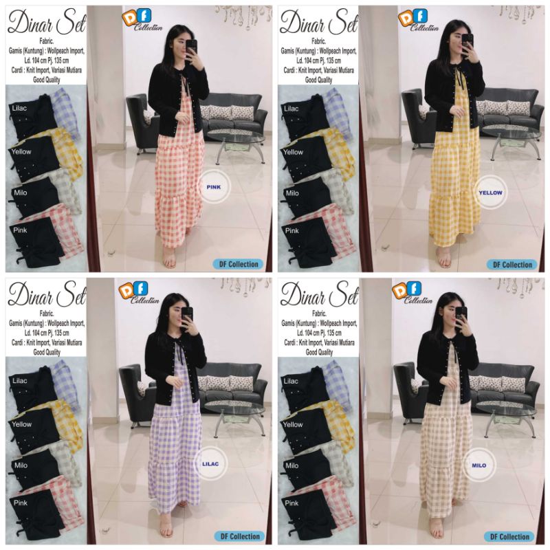 DINAR SET BY DF COLLECTION (100% REAL PICT ORI BERLABEL DF)