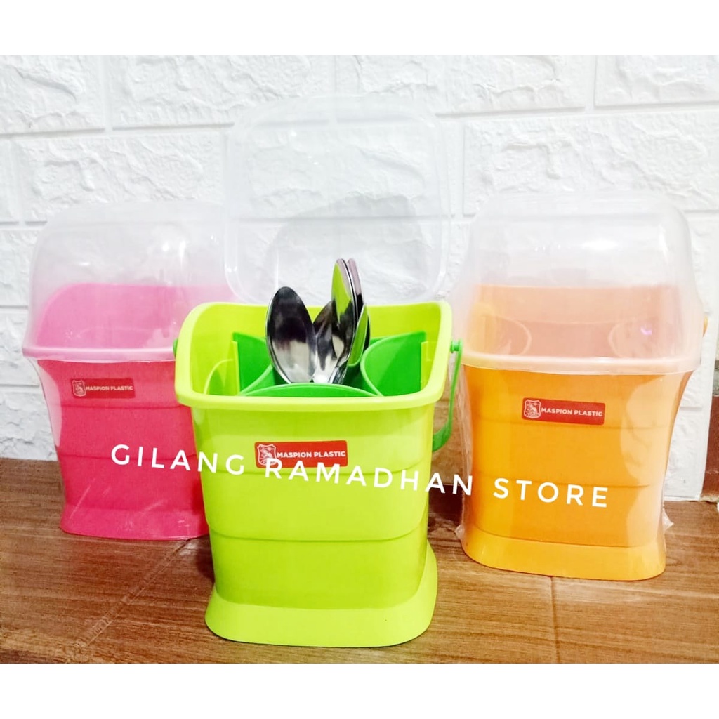 Tempat Sendok Maspion/Tempat Sendok + Penutup