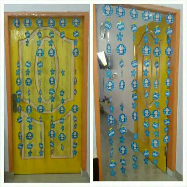 Tirai Plastik Karakter Doraemon Gorden Lucu