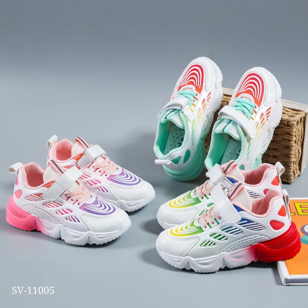 6.6 SALE &gt; Sv Kids Sepatu Anak SB Sneakers SV-11005#(Real Stock)