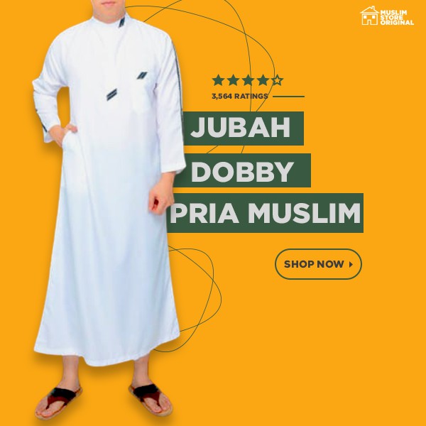 Jubah Pria/Gamis Pria/Baju Muslim Pria/Jubah Dobby/Baju Jubah Pria/Gamis Pria Dewasa