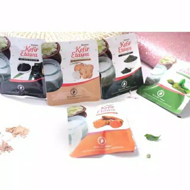 masker kefir kolostrum etawa